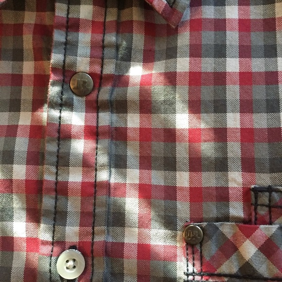 Plaid Mens Shirt LS Button Front Sz XL - Picture 9 of 12